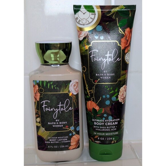 Bath & Body Works Other - Bath & Body Works Fairytale Body Lotion & Cream Set Duo Discontinued HTF New